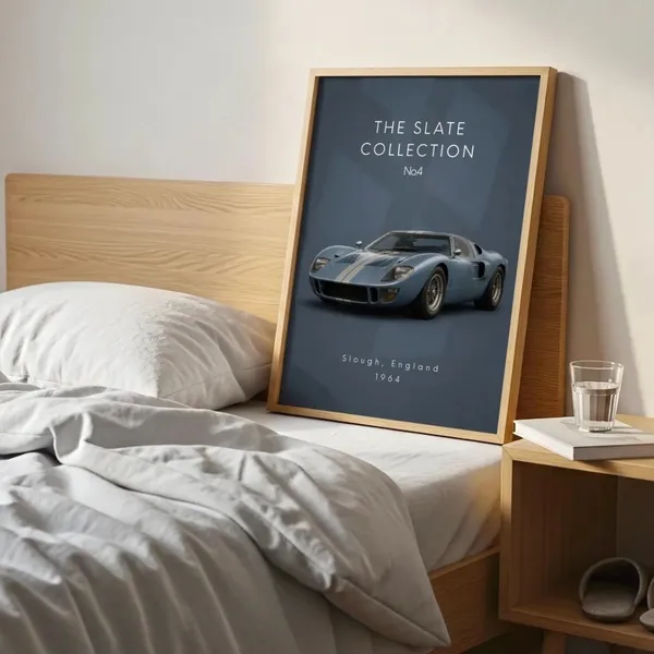 Wooden_Vintage_Car_Art_Framed_Wall_Poster_-_Set_Of_2