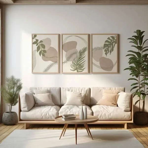 Wooden_Contemporary_Botanical_Abstract_Wall_Art_Set_-_Set_Of_3
