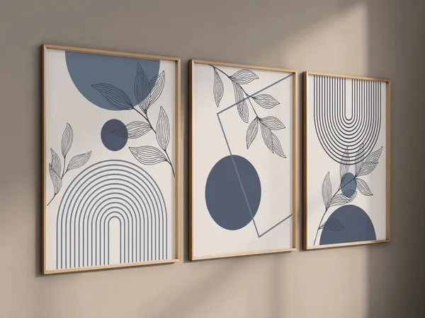 Abstract_Geometric_Set_Of_3_Framed_Wall_Art