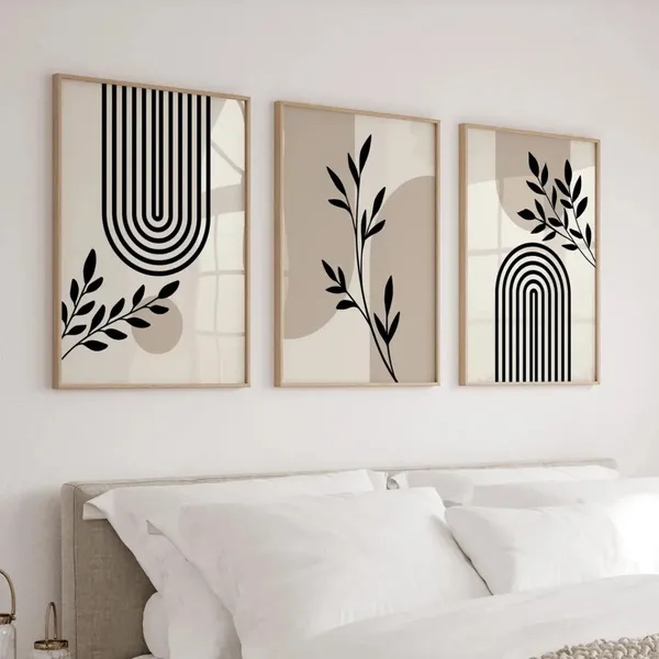 Wooden_Abstract_Botanical_Print_Wall_Art_Set_-_Set_Of_3
