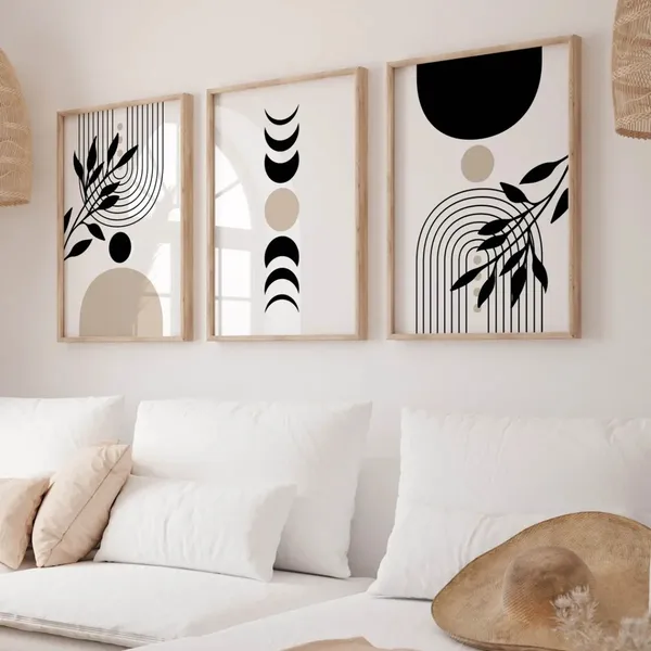 Modern_Moon_Phase_Abstract_Framed_Wall_Art_-_Set_Of_3