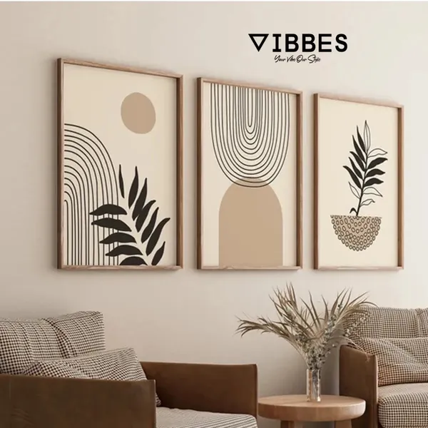 Abstract_Botanical_And_Arch_Design_Wall_Art_Print_Set_-_Set_Of_3