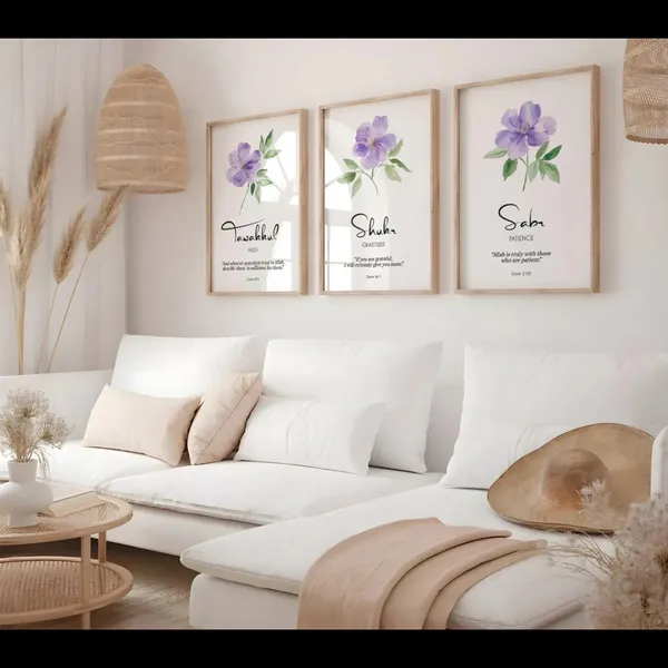 Wooden_Islamic_Floral_Quote_Wall_Art_Set_-_Set_Of_3