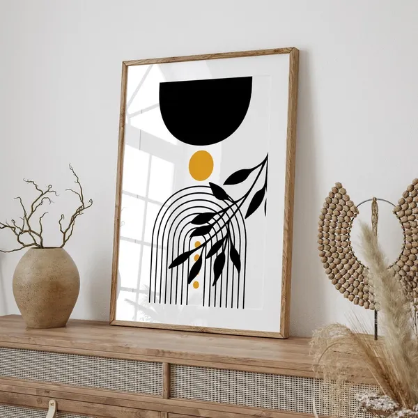 Wooden_Frame_Abstract_Botanical_Wall_Art_-_Set_Of_3