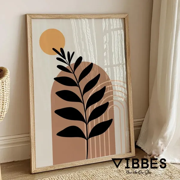 Framed_Abstract_Botanical_Framed_Wall_Art_-_Set_Of_3