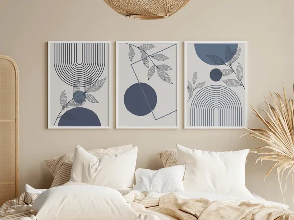 Abstract_Geometric_Set_Of_3_Framed_Wall_Art