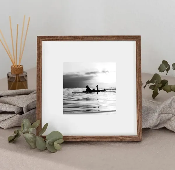 Wooden_Coastal_Monochrome_Set_Of_4_Wall_Art_Frames