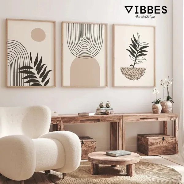Abstract_Botanical_And_Arch_Design_Wall_Art_Print_Set_-_Set_Of_3