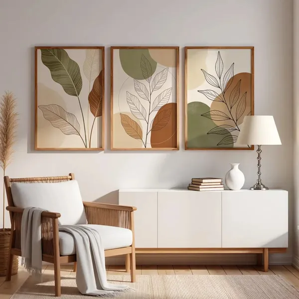 Botanical_Leaf_Print_Framed_Wall_Art_Set_-_Set_Of_3