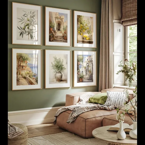 Wood_Mediterranean_Lemon_Botanical_Framed_Wall_Art_-_Set_Of_6