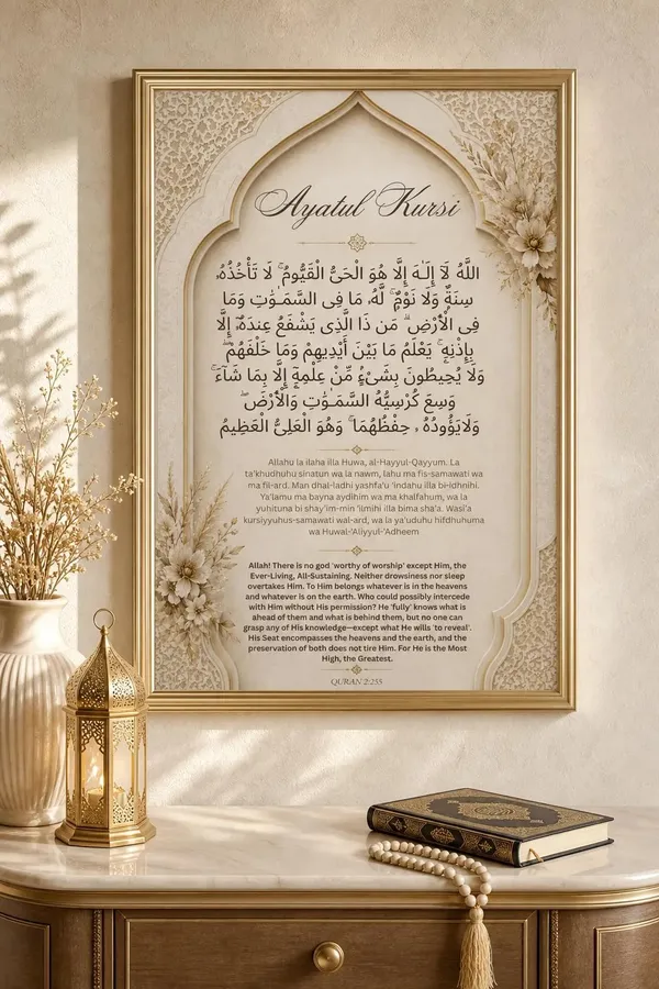 Framed_Islamic_Ayatul_Kursi_Framed_Wall_Art