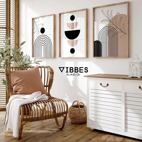 Abstract_Geometric_Set_Of_3_Framed_Wall_Art