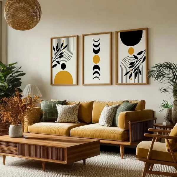Wooden_Frame_Abstract_Botanical_Wall_Art_-_Set_Of_3