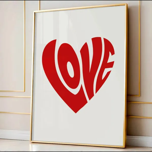 Wood_Contemporary_Heart_Pattern_Framed_Wall_Art_-_Set_Of_3