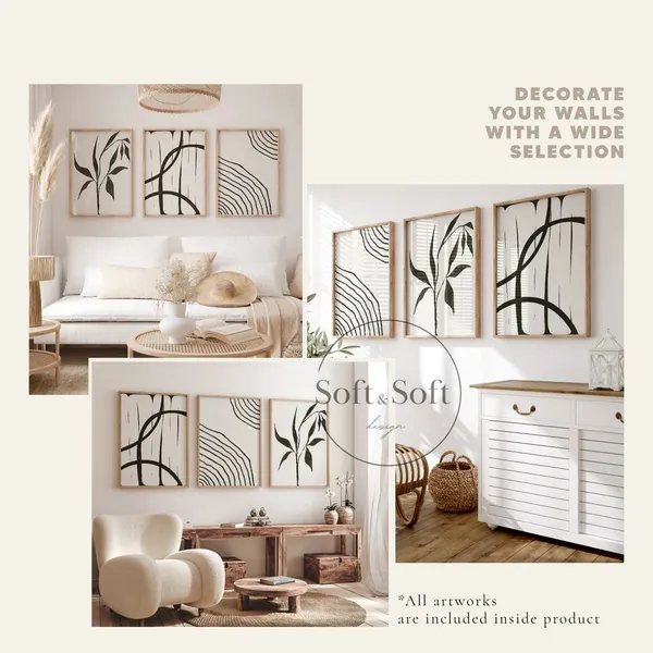 Wooden_Modern_Botanical_Set_Of_3_Wall_Art_Frames