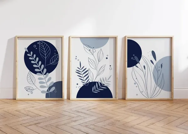 Framed_Modern_Botanical_Print_Wall_Art_-_Set_Of_3