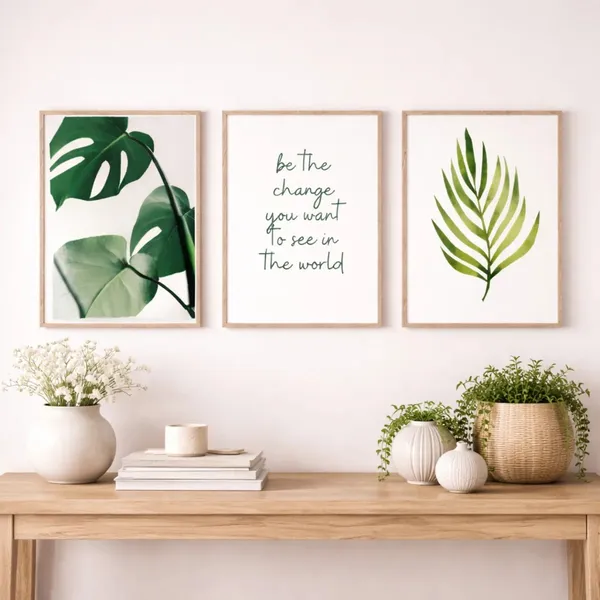 Wood_Botanical_Quote_Framed_Wall_Art_Set_-_Set_Of_3