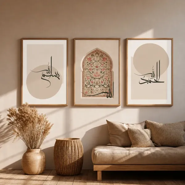 Islamic_Calligraphy_Framed_Wall_Art_Set_-_Set_Of_3