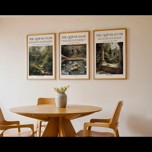 Religious_Quran_Verse_Scenic_Framed_Wall_Art_Set_Of_3