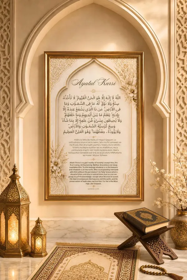 Framed_Islamic_Ayatul_Kursi_Framed_Wall_Art