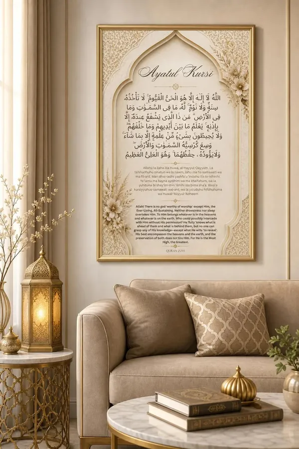 Framed_Islamic_Ayatul_Kursi_Framed_Wall_Art