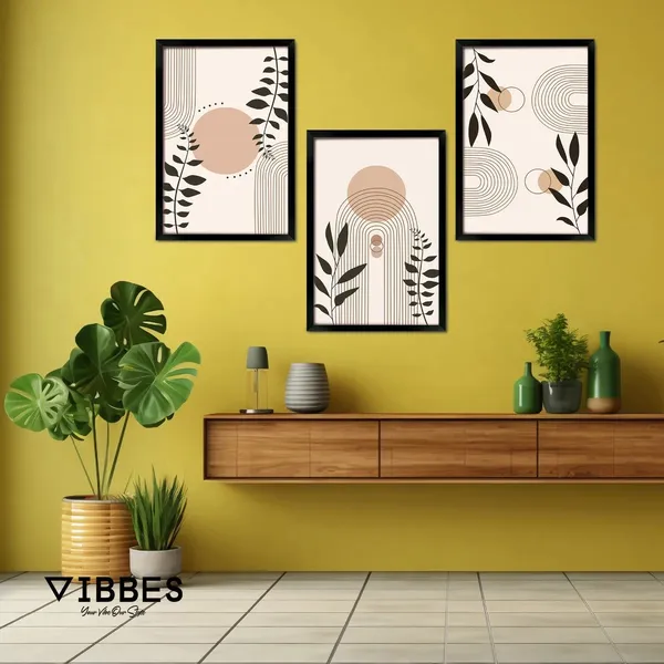 Modern_Abstract_Botanical_Framed_Wall_Art_Set_-_Set_Of_3