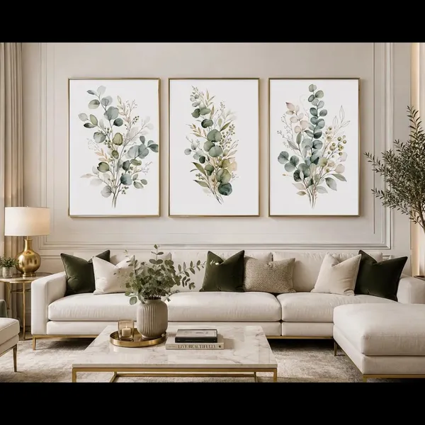 Framed_Botanical_Leaf_Print_Wall_Art_-_Set_Of_3