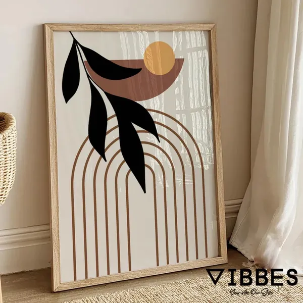 Wooden_Modern_Abstract_Botanical_Framed_Wall_Art_-_Set_Of_3
