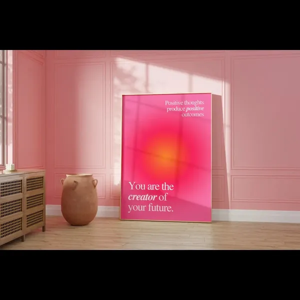 Wooden_Motivational_Quote_Pink_Gradient_Wall_Art