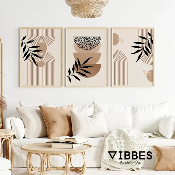 Framed_Modern_Abstract_Botanical_Wall_Art_Set_-_Set_Of_3