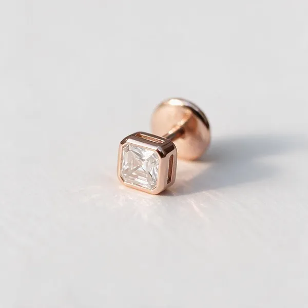 Ahona_Ascher_Moisanite_Diamond_Ear_Studs_Rose_Gold