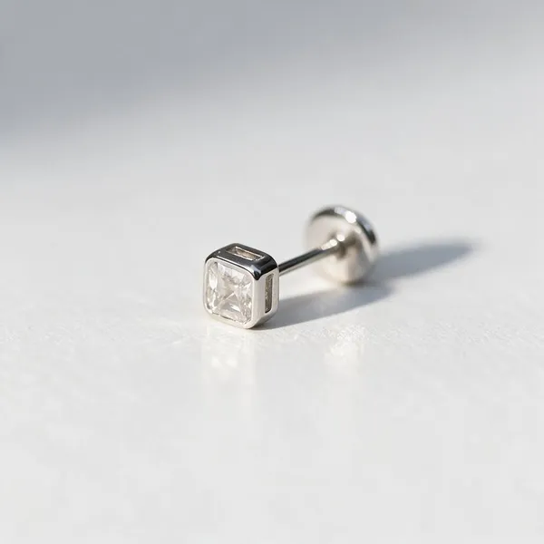 Ahona_Ascher_Moisanite_Diamond_Ear_Studs_Silver