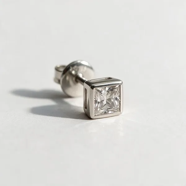 Apex_Square_Moissanite_Diamond_Ear_Studs_Silver