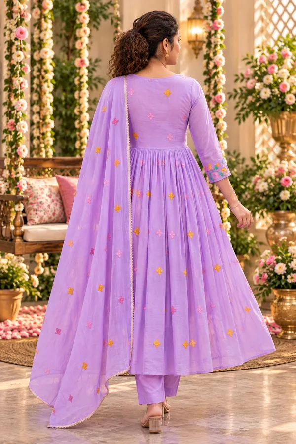 Purple_Floral_Embroidered_Anarkali_Kurta_Suit_Set_For_Women