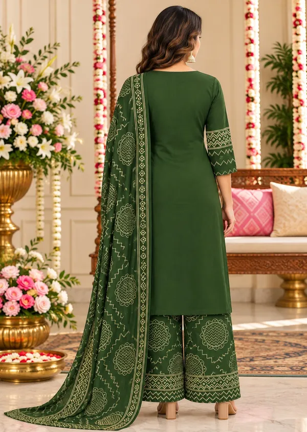 Green_Geometric_Printed_Straight_Kurta_Palazzo_Set_For_Women