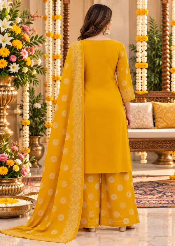 Yellow_Printed_Straight_Kurta_Palazzo_Dupatta_Set_For_Women