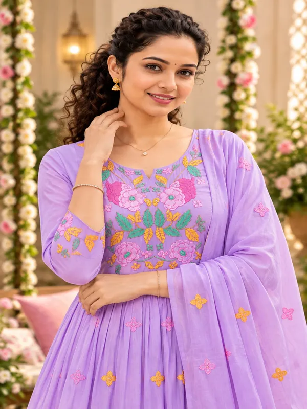 Purple_Floral_Embroidered_Anarkali_Kurta_Suit_Set_For_Women