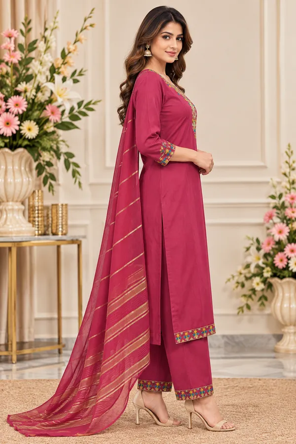 Pink_Embroidered_Straight_Kurta_Palazzo_Dupatta_Set_For_Women
