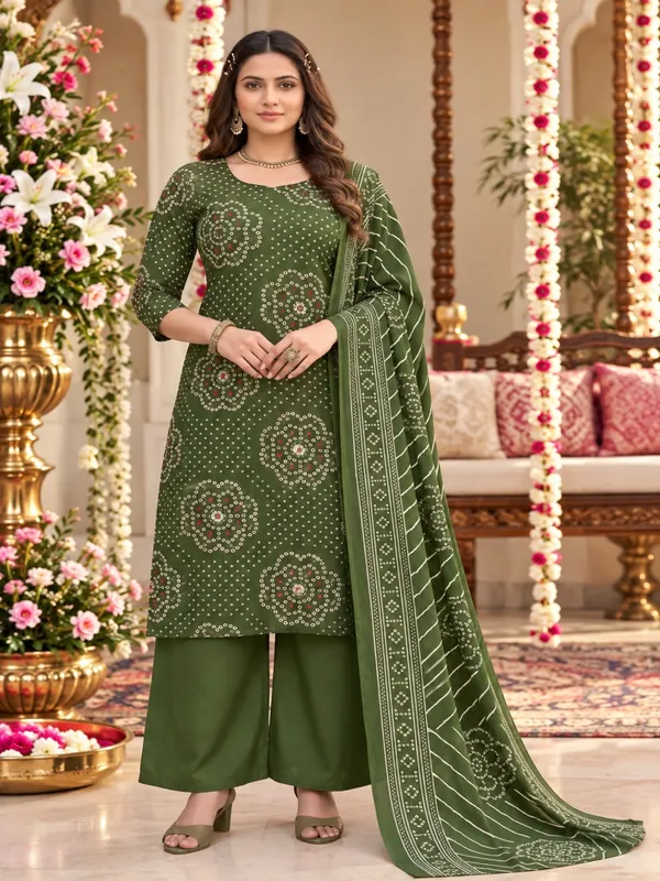 Green_Printed_Straight_Kurta_Palazzo_Dupatta_Set_For_Women