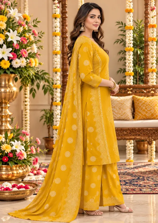 Yellow_Printed_Straight_Kurta_Palazzo_Dupatta_Set_For_Women