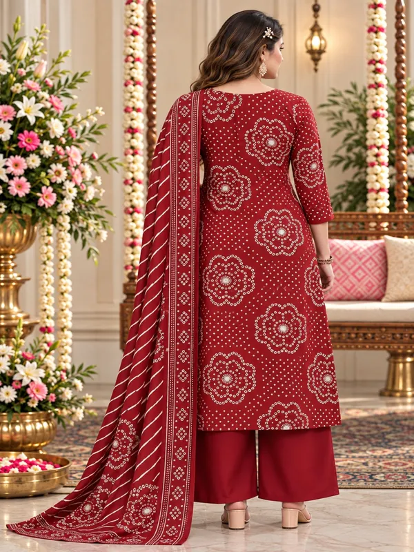 Maroon_Printed_Straight_Kurta_Suit_Set_For_Women
