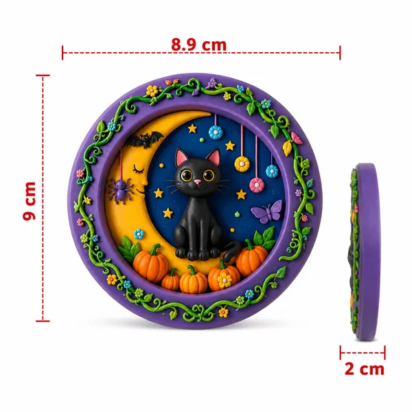 Halloween_Cat_Moon_Pumpkin_Decorative_Plaque_Diy_Paint_Craft_Art_Arrow_Set_2