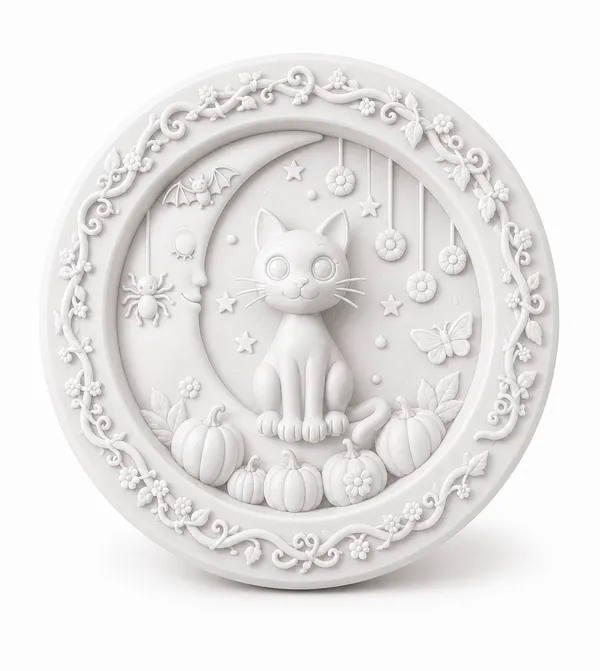 Halloween_Cat_Moon_Pumpkin_Decorative_Plaque_Diy_Paint_Craft_Art_Arrow_Set_10