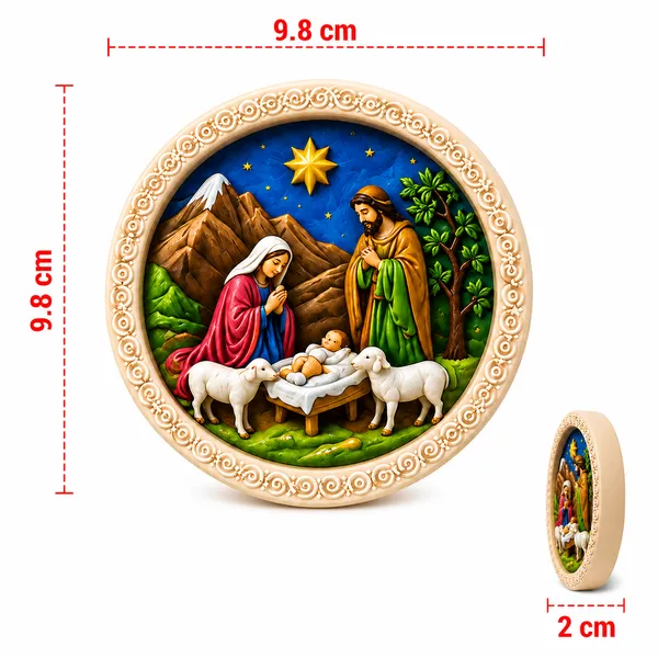 Nativity_Landscape_Round_Plaque_Diy_Paint_Craft_Art_Arrow_1