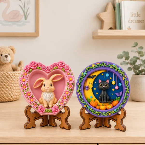 Diy_Pop_Toys_Kit_Bunny_Heart_Cat_Moon_Designs