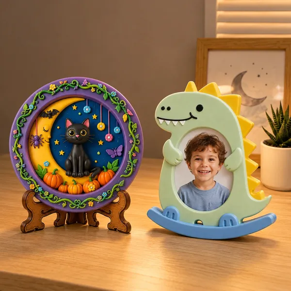 Diy_Pop_Toys_Kit_Moon_Cat_Dinosaur_Photo_Frame_Craft