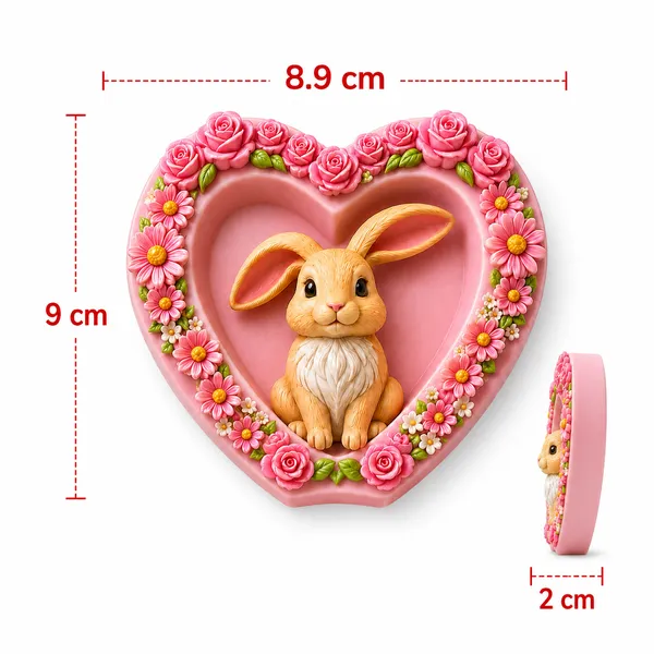 Diy_Pop_Toys_Kit_Floral_Bunny_Heart_Craft_Set