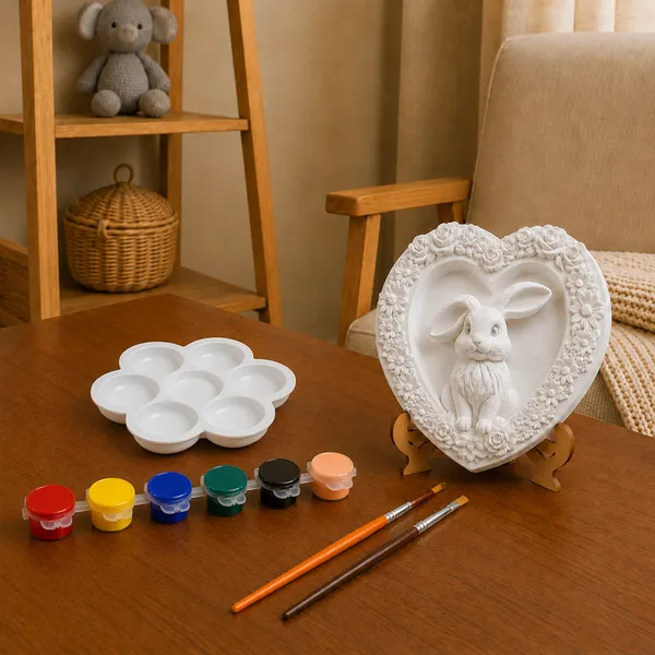 Diy_Pop_Toys_Kit_Floral_Bunny_Heart_Craft_Set