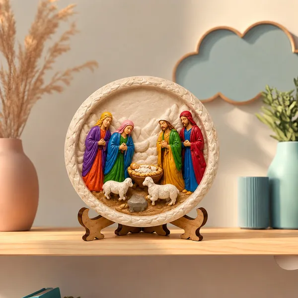 Diy_Pop_Toys_Kit_Nativity_Scene_Round_Decorative_Craft