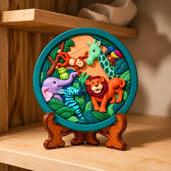 Jungle_Animal_Diy_Pop_Craft_Kit_Round_Animal_Design_Default_Title